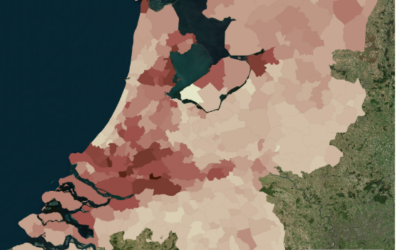 Pandzakkingskaart op buurtniveau